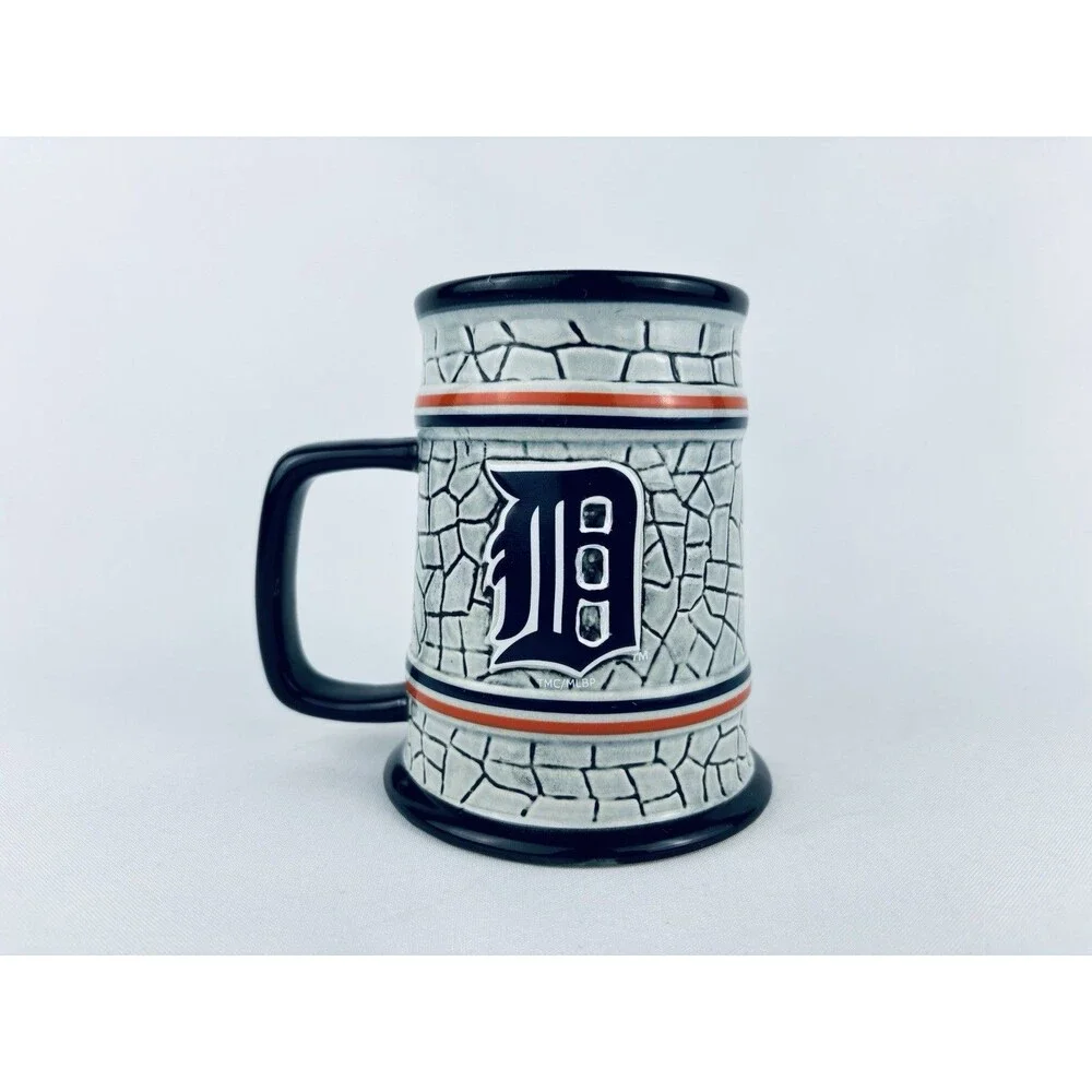 The Memory Company MLB‎ Detroit Tigers Stone Stein Mug Coffee Cup - New!